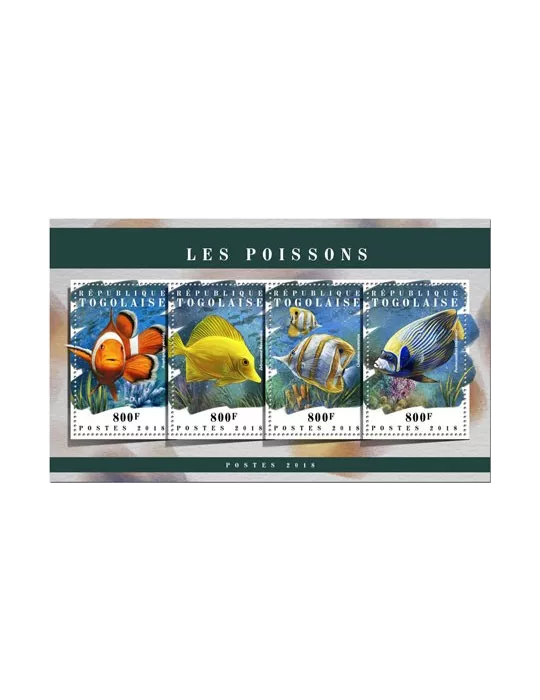 n° 6228/6231 - Timbre TOGO Poste