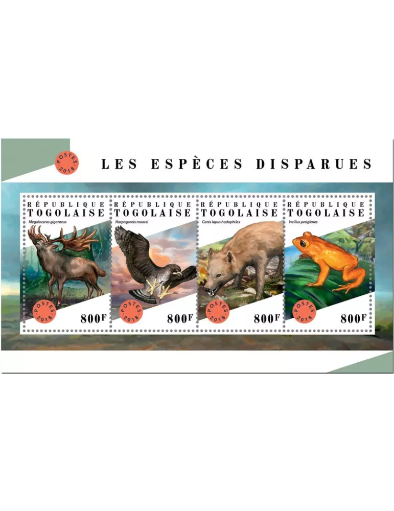 n° 6380/6383 - Timbre TOGO Poste