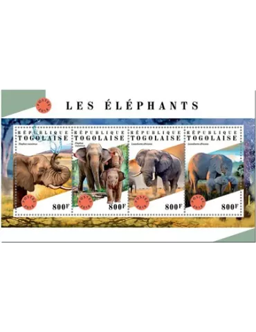 n° 6384/6387 - Timbre TOGO Poste