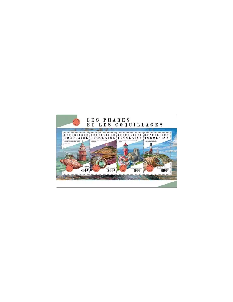 n° 6392/6395 - Timbre TOGO Poste