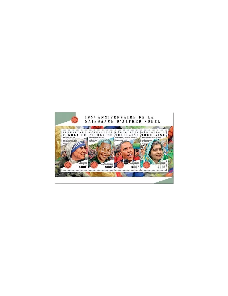 n° 6412/6415 - Timbre TOGO Poste