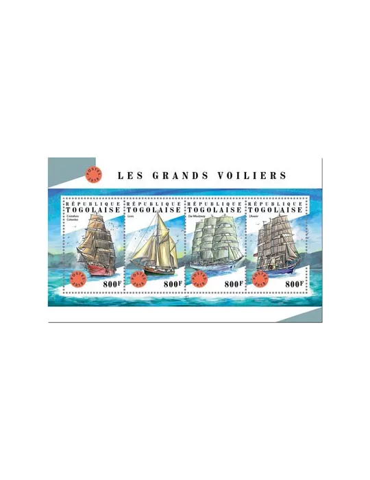 n° 6416/6419 - Timbre TOGO Poste