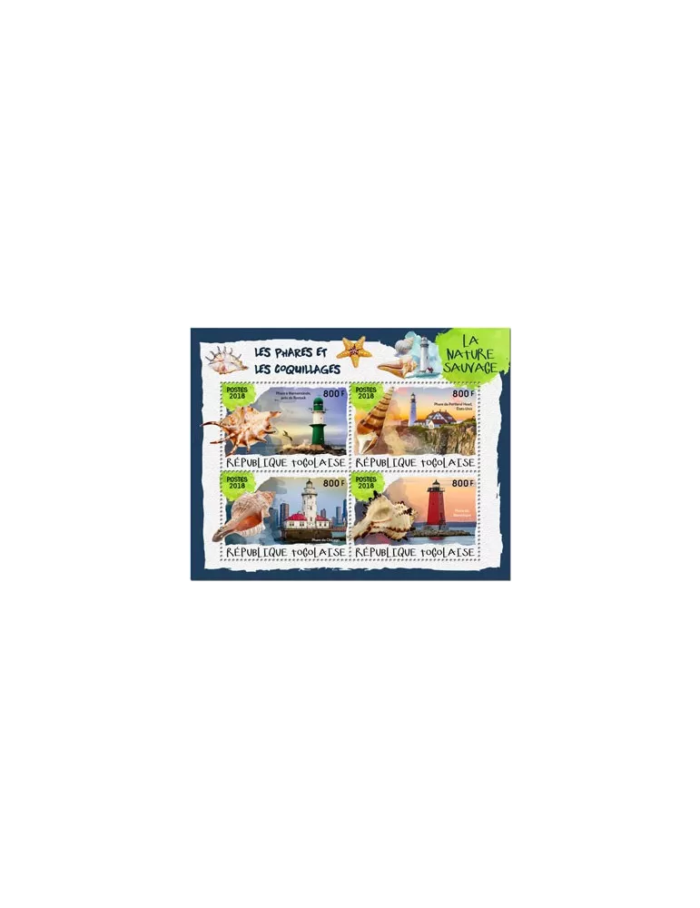 n° 6448/6451 - Timbre TOGO Poste