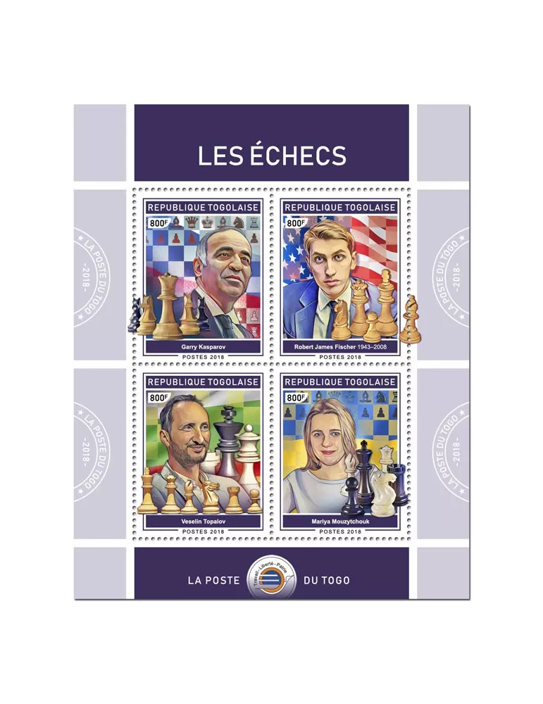 n° 6476/6479 - Timbre TOGO Poste