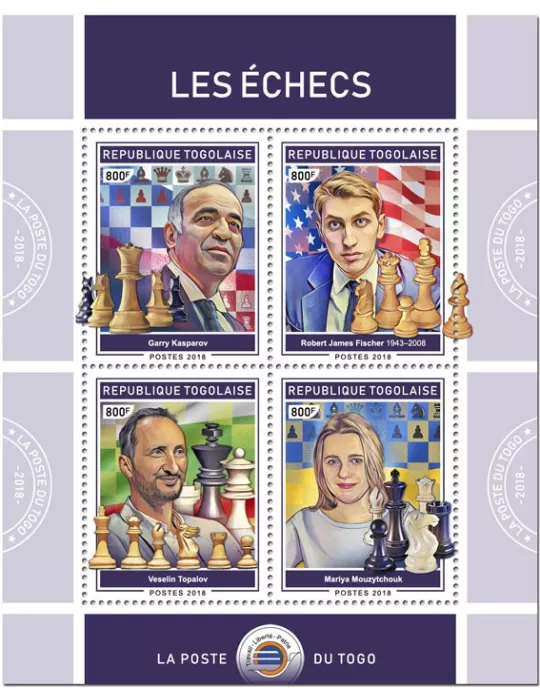n° 6476/6479 - Timbre TOGO Poste