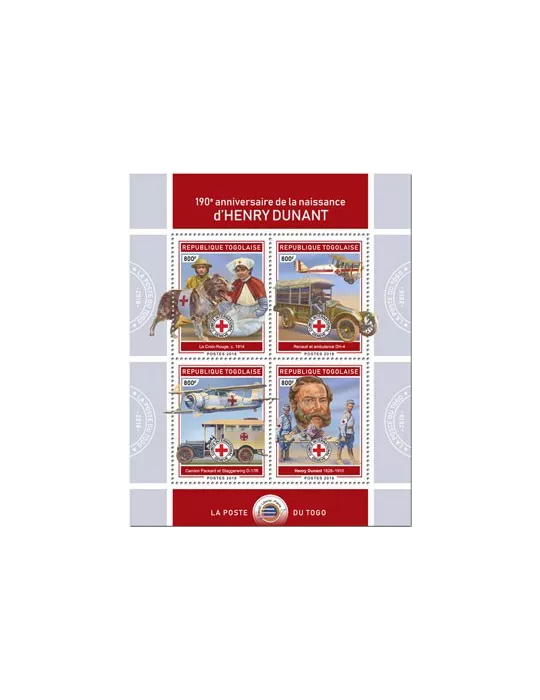 n° 6484/6487 - Timbre TOGO Poste