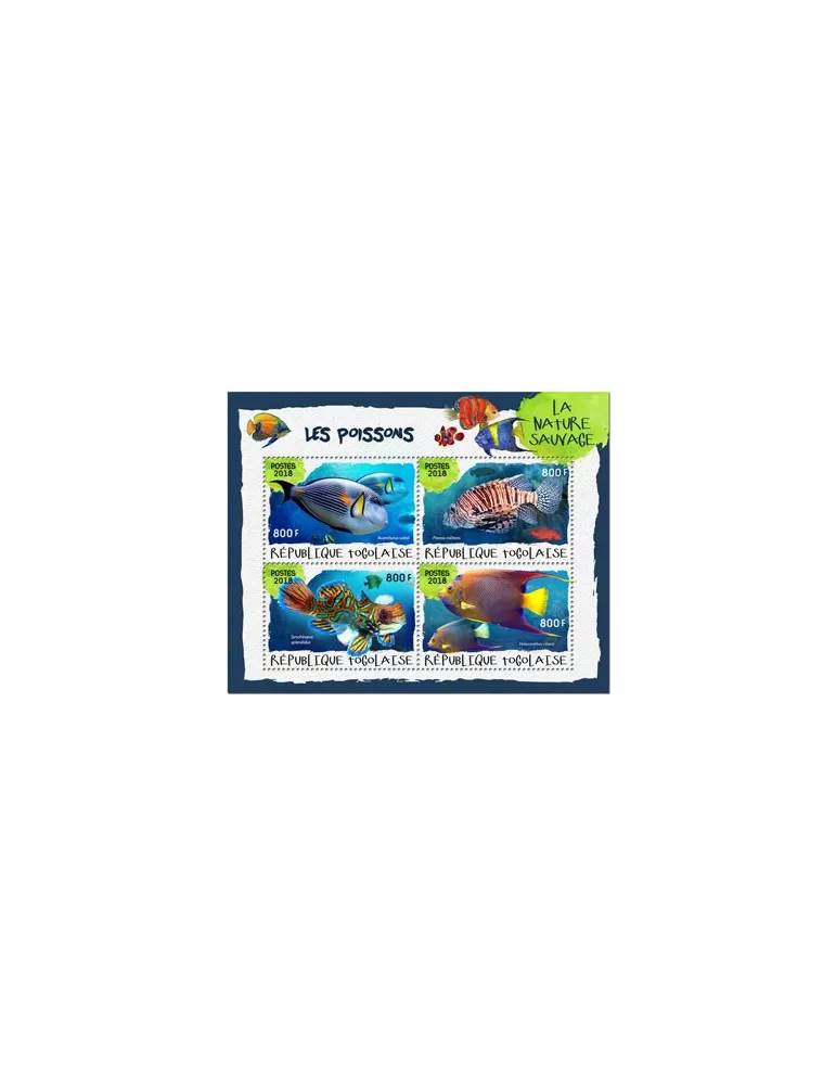 n° 6508/6511 - Timbre TOGO Poste