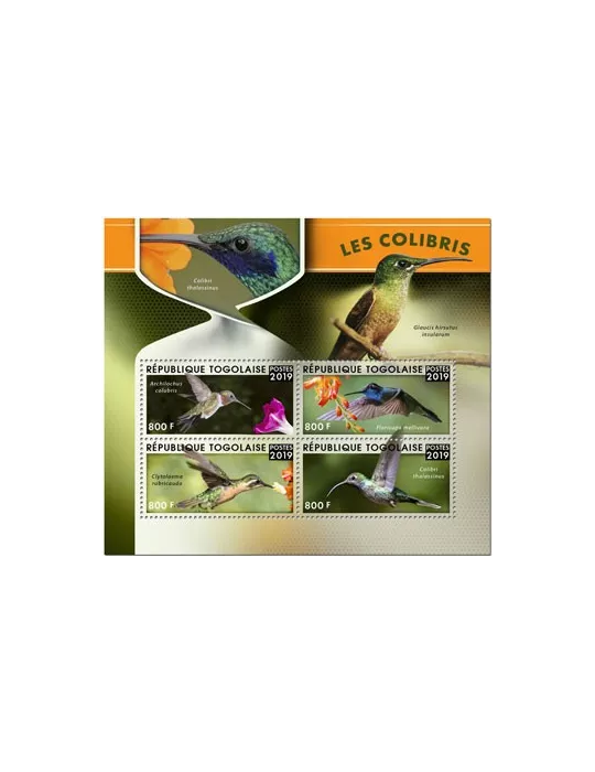 n° 6596/6599 - Timbre TOGO Poste