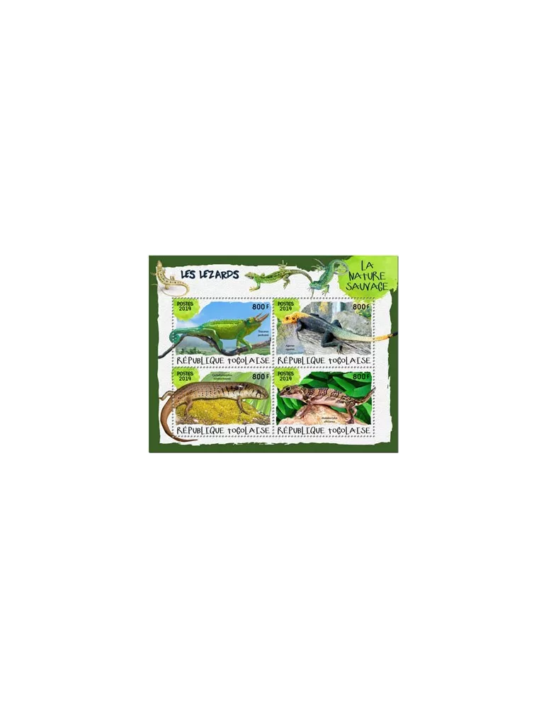 n° 6652/6655 - Timbre TOGO Poste