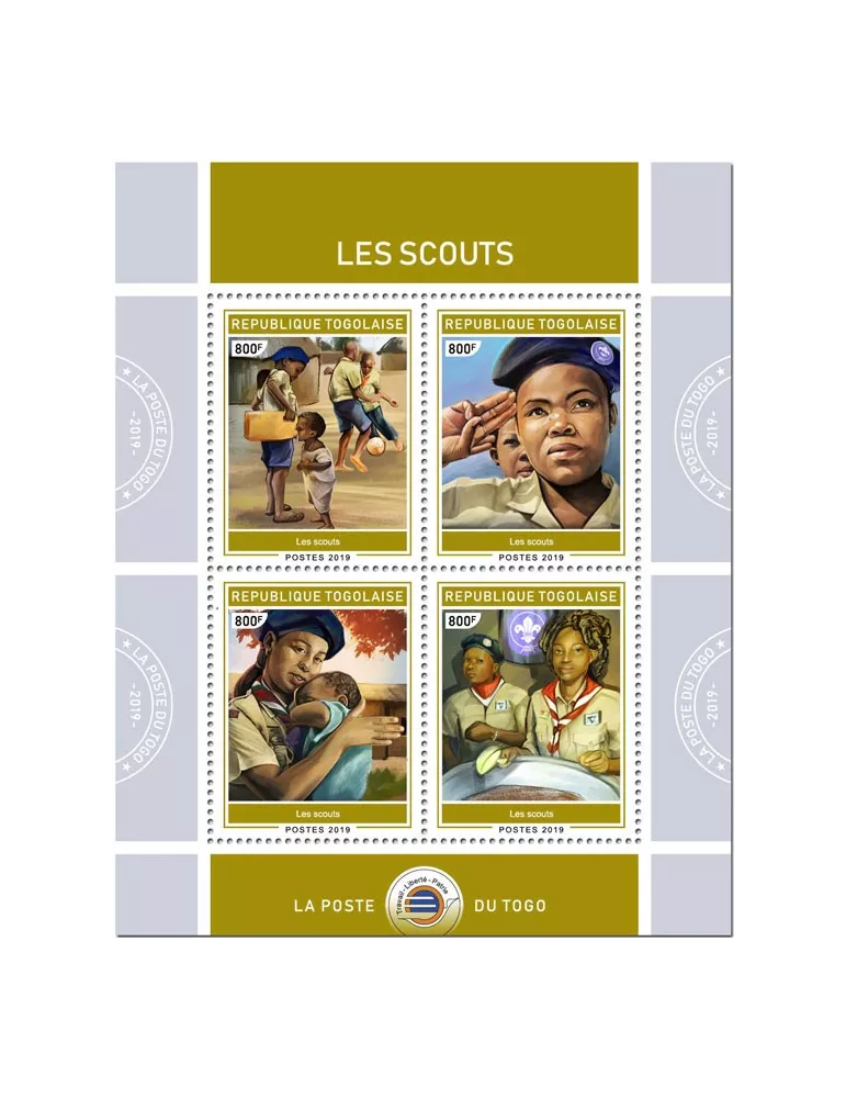 n° 6672/6675 - Timbre TOGO Poste