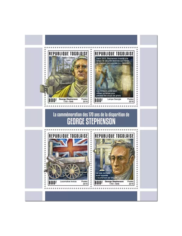 n° 6696/6699 - Timbre TOGO Poste