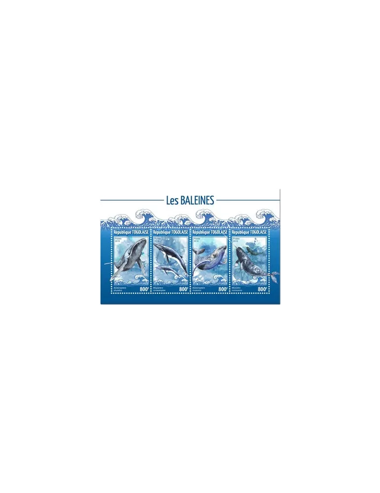 n° 6704/6707 - Timbre TOGO Poste
