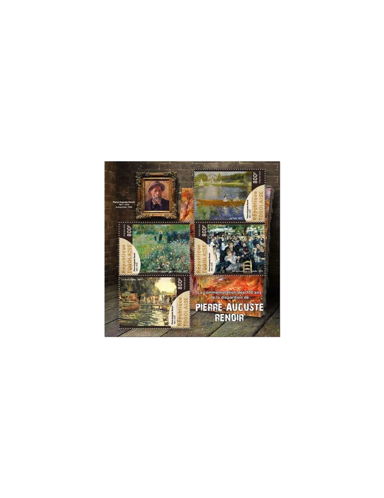 n° 6760/6763 - Timbre TOGO Poste