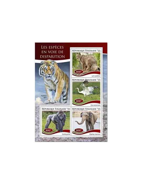 n° 6816/6819 - Timbre TOGO Poste