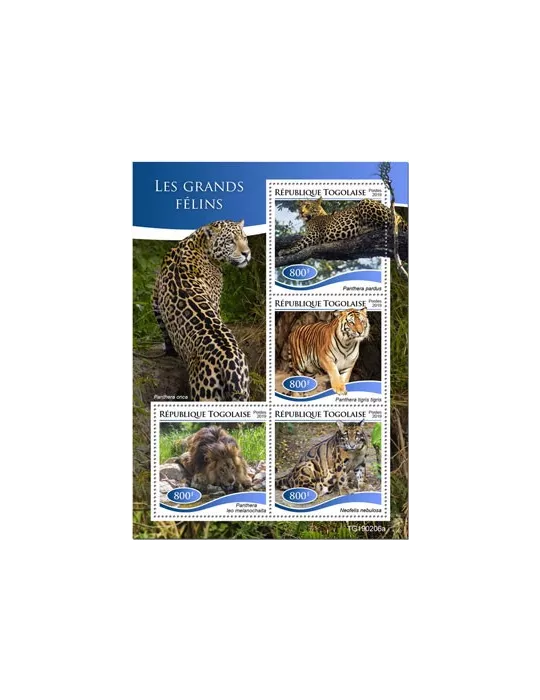 n° 6820/6823 - Timbre TOGO Poste