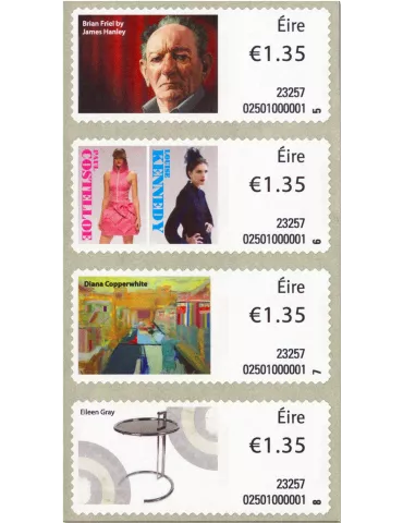 n° 143/146 et 147/150 - Timbre IRLANDE Timbres de distributeurs