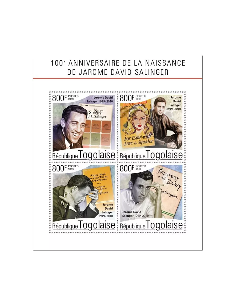 n° 7018/7021 - Timbre TOGO Poste