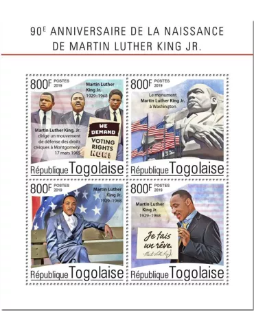 n° 7026/7029 - Timbre TOGO Poste