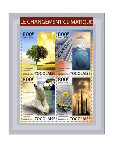 n° 7030/7033 - Timbre TOGO Poste