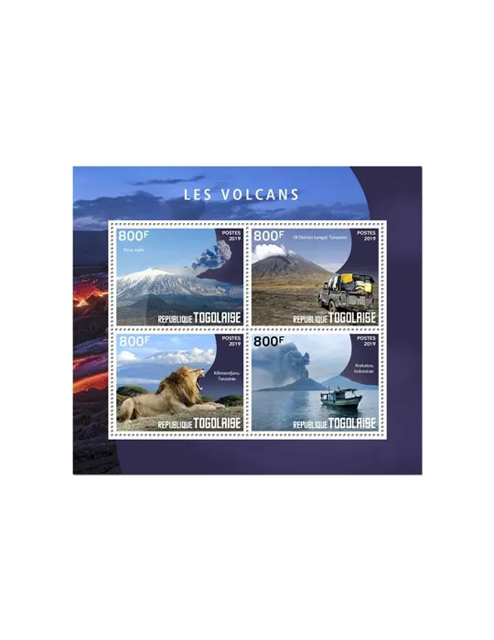 n° 7034/7037 - Timbre TOGO Poste