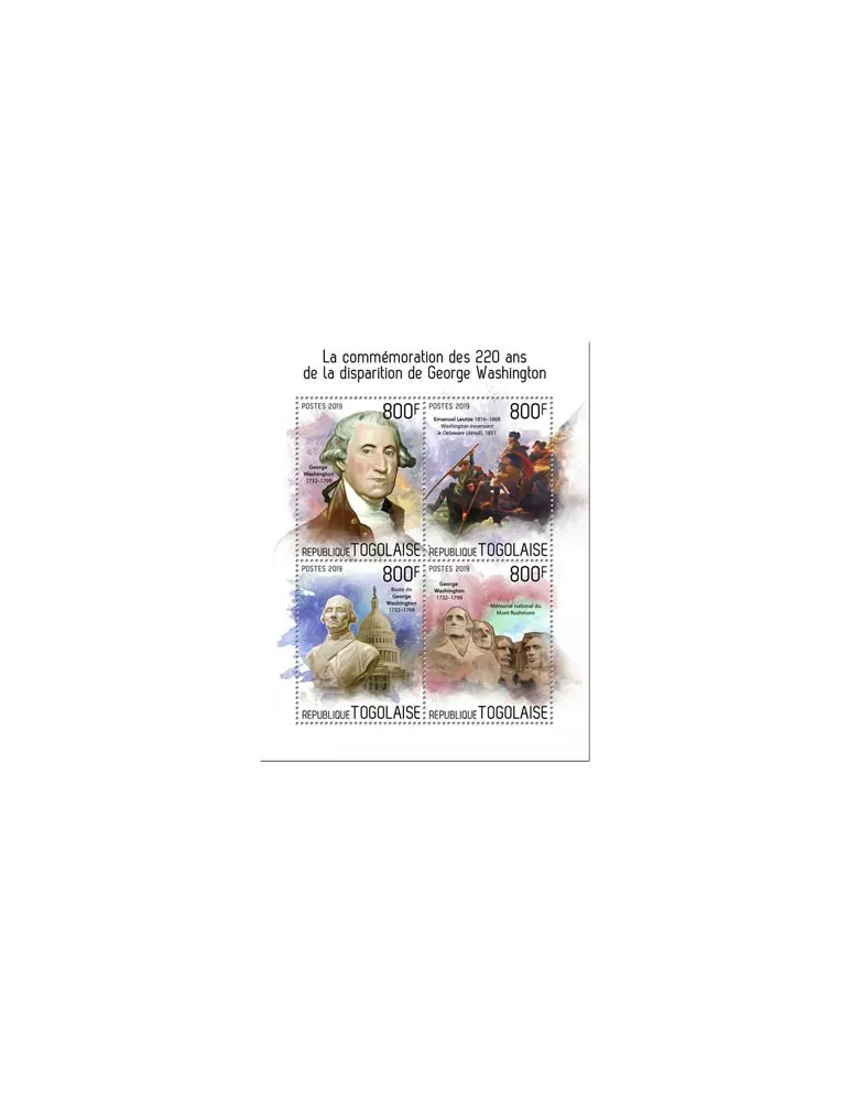 n° 7118/7121 - Timbre TOGO Poste