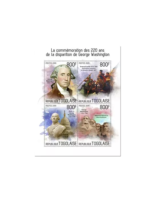n° 7118/7121 - Timbre TOGO Poste