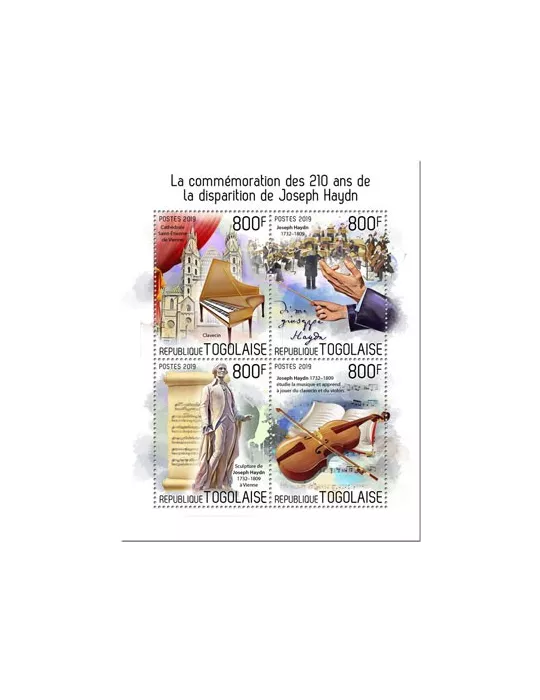 n° 7126/7129 - Timbre TOGO Poste