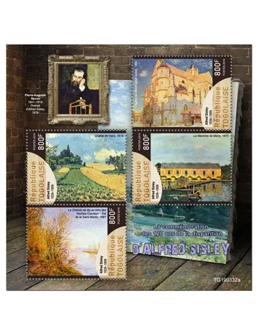 n° 7154/7157 - Timbre TOGO Poste