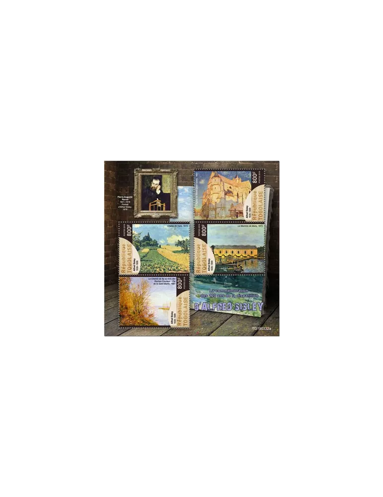 n° 7154/7157 - Timbre TOGO Poste