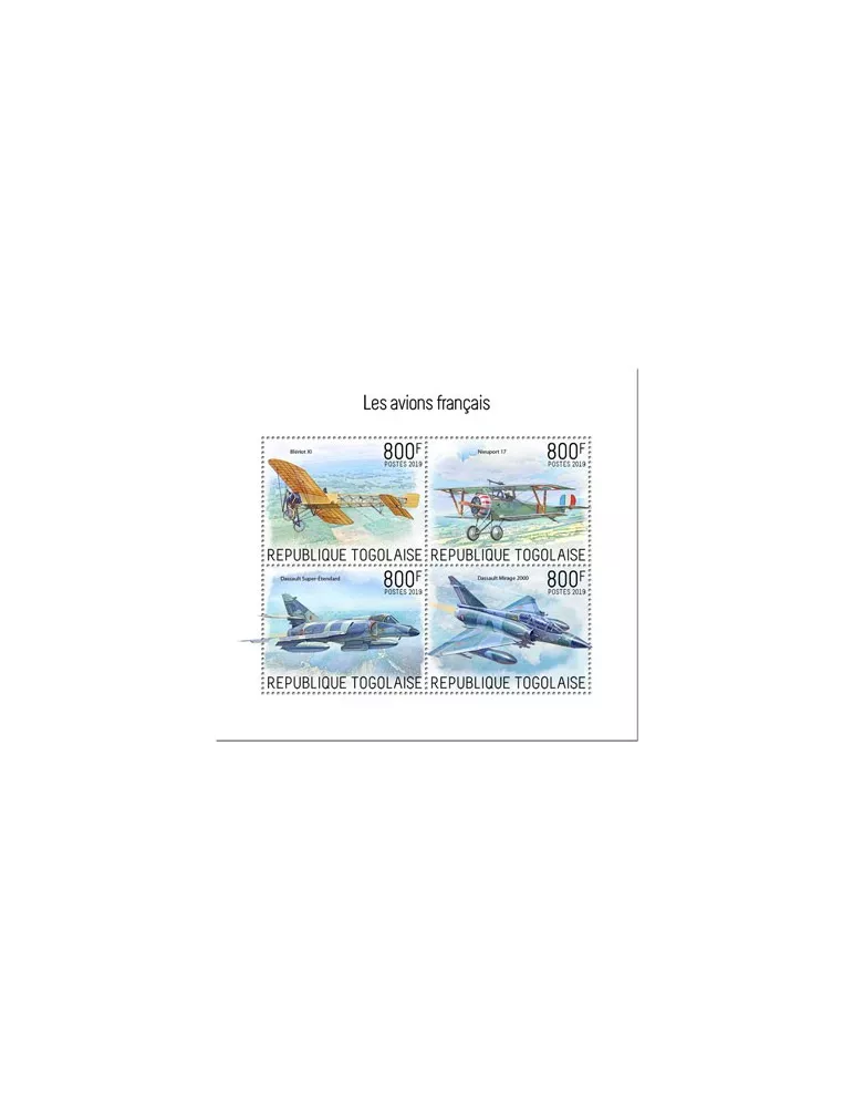 n° 7174/7177 - Timbre TOGO Poste