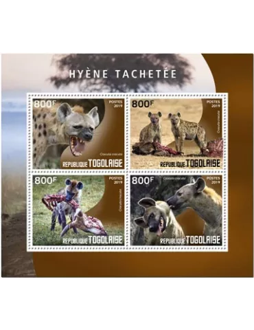 n° 7219/7222 - Timbre TOGO Poste