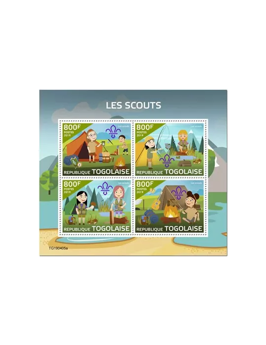 n° 7303/7306 - Timbre TOGO Poste