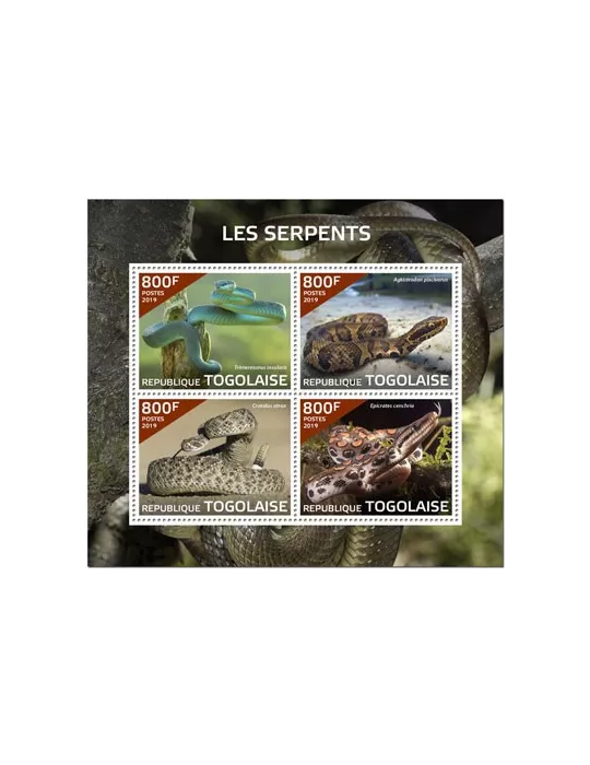 n° 7470/7473 - Timbre TOGO Poste