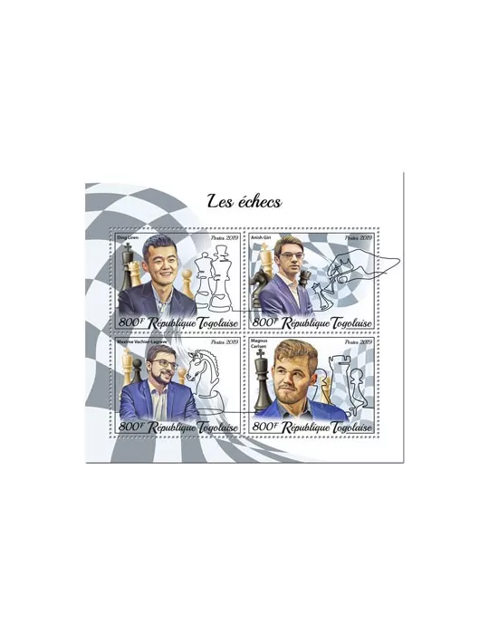 n° 7582/7585 - Timbre TOGO Poste