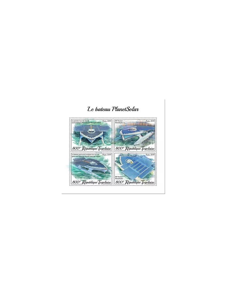 n° 7679/7682 - Timbre TOGO Poste