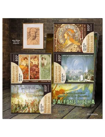 n° 7738/7741 - Timbre TOGO Poste