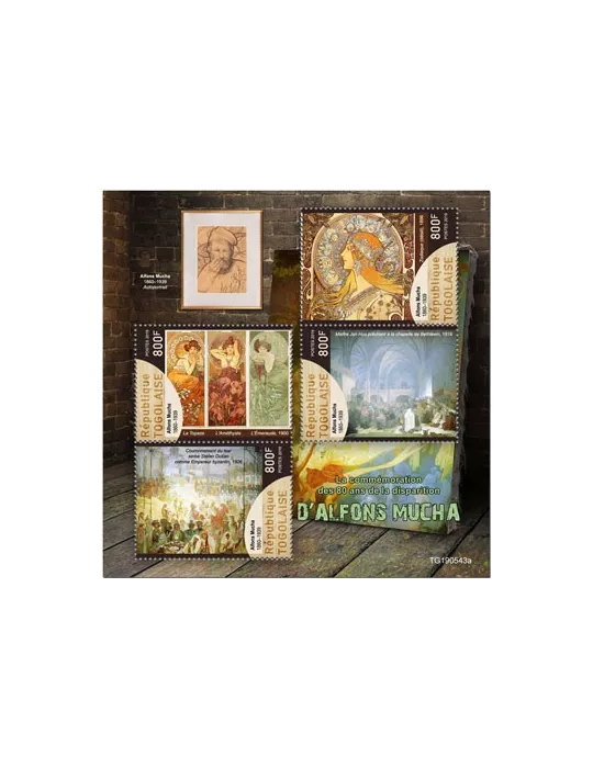 n° 7738/7741 - Timbre TOGO Poste