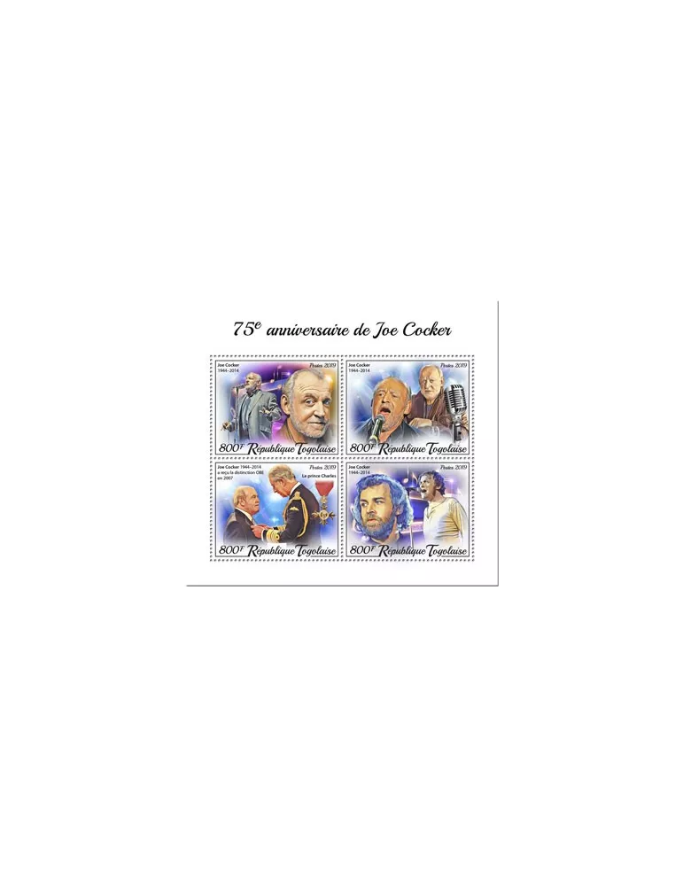 n° 7774/7777 - Timbre TOGO Poste