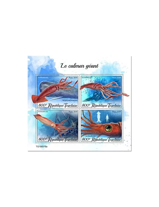 n° 7866/7869 - Timbre TOGO Poste