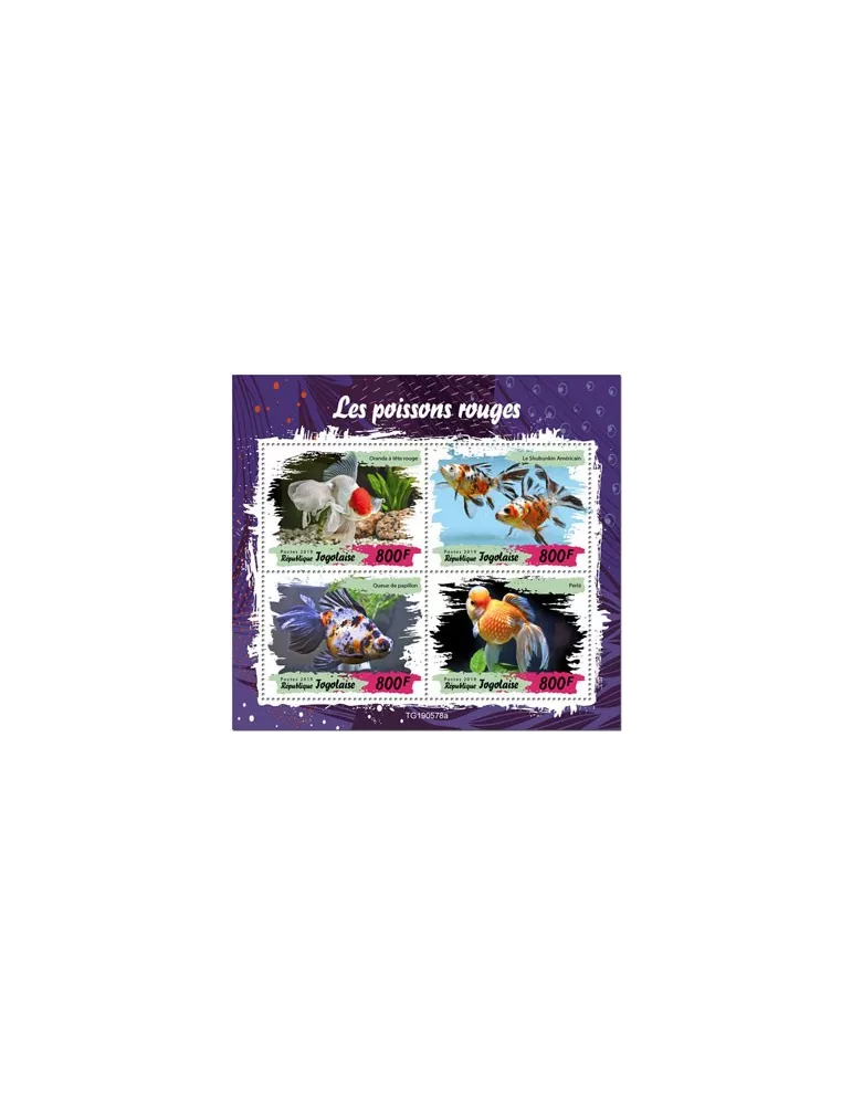 n° 7874/7877 - Timbre TOGO Poste