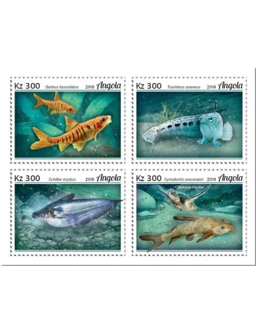 n° 1728/1731 - Timbre ANGOLA Poste