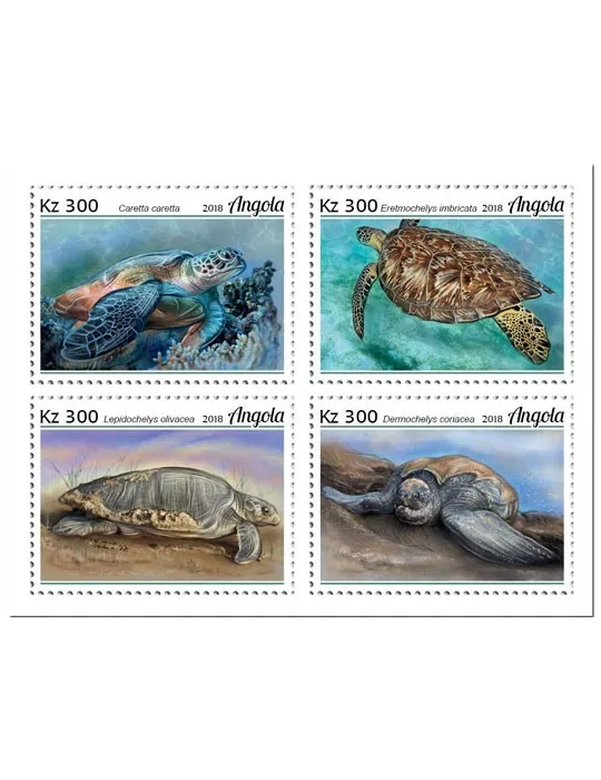 n° 1732/1735 - Timbre ANGOLA Poste