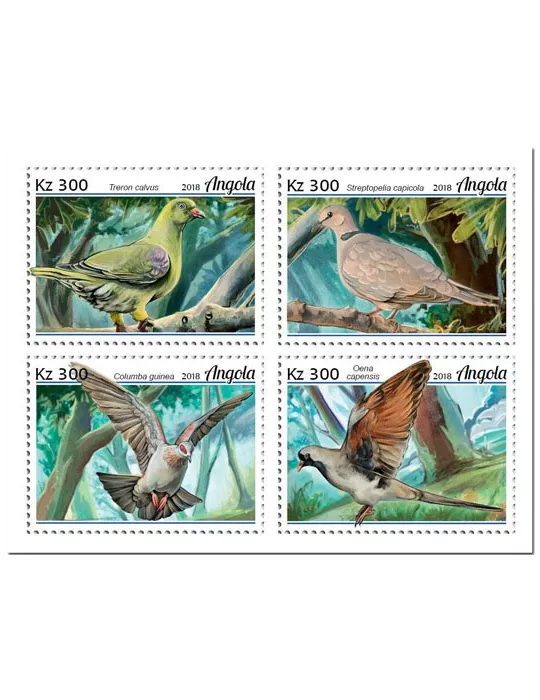 n° 1760/1763 - Timbre ANGOLA Poste