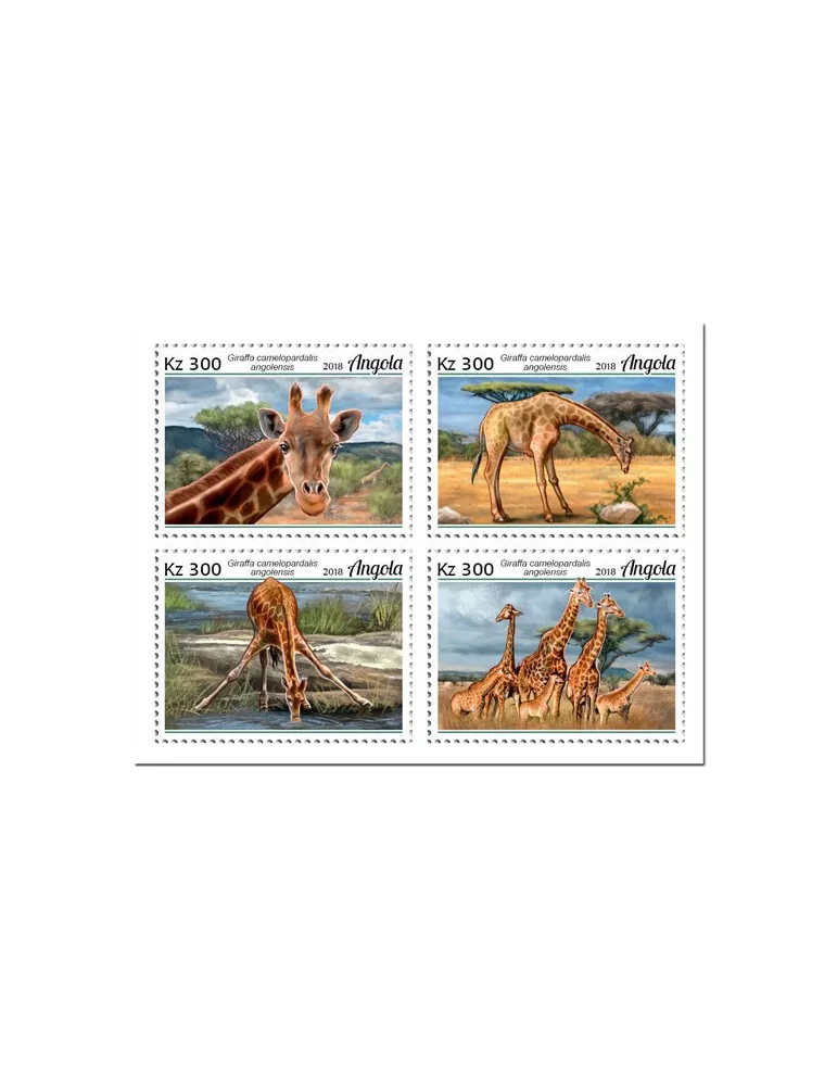 n° 1816/1819 - Timbre ANGOLA Poste
