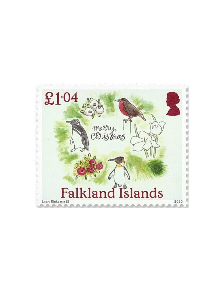 n° 1352/1355 - Timbre FALKLAND Poste