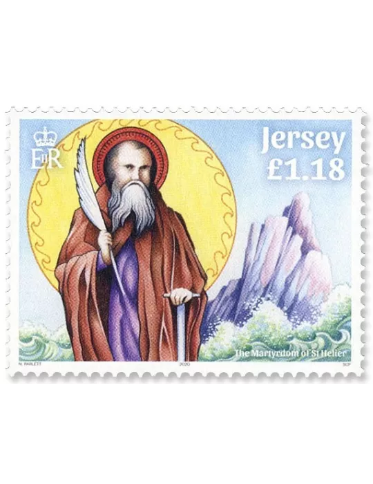 n° 2520/2525 - Timbre JERSEY Poste