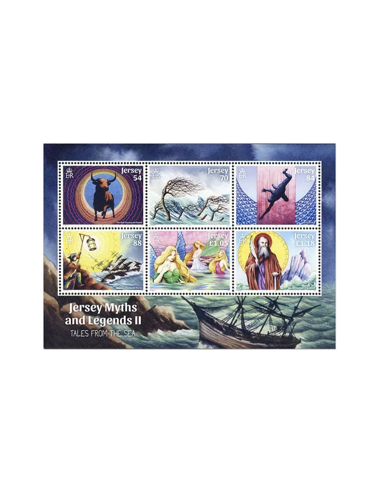 n° F2520 - Timbre JERSEY Poste