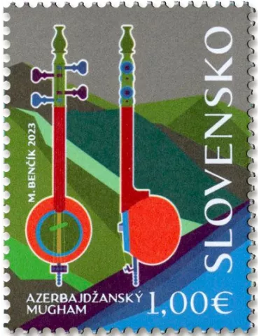 n° 888/889 - Timbre SLOVAQUIE Poste 2