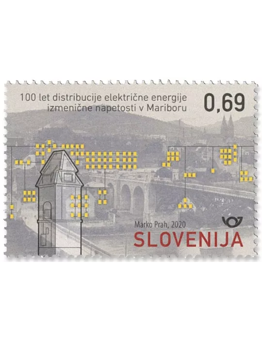n° 1206 - Timbre SLOVENIE Poste