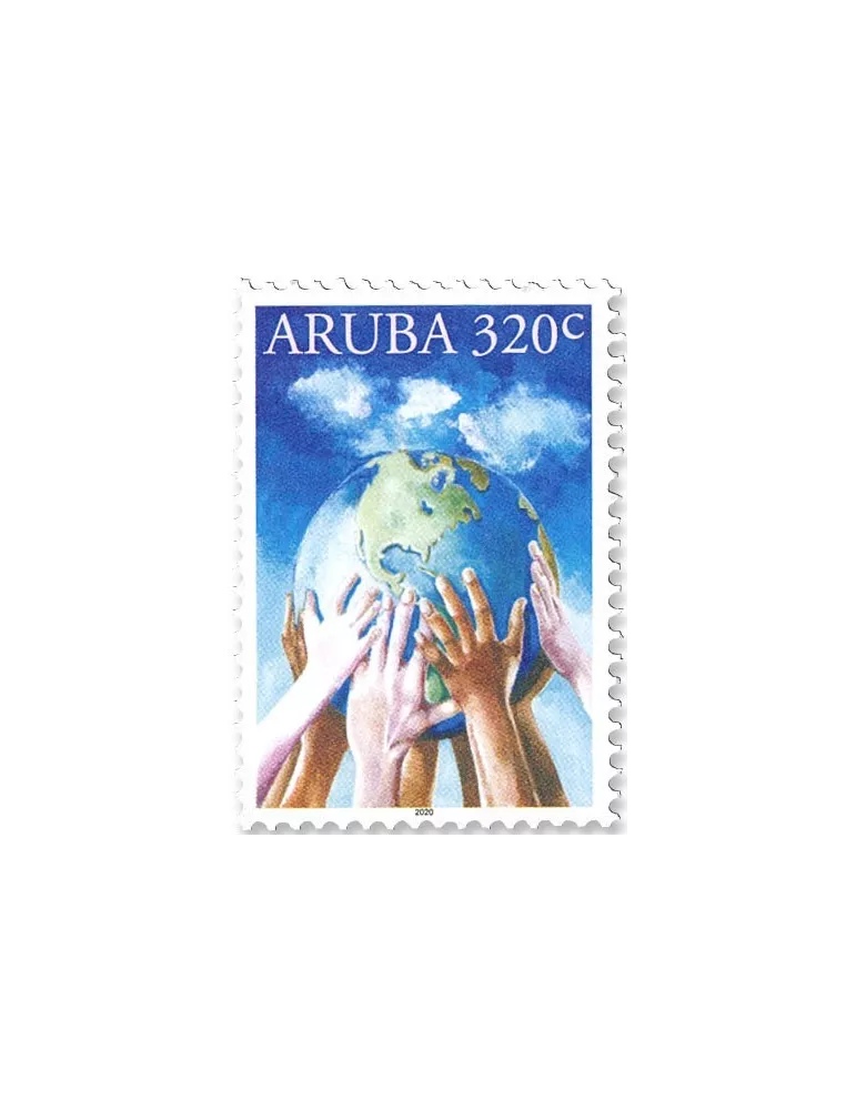 n° 1083/1086 - Timbre ARUBA Poste